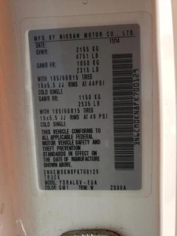 2015 NISSAN NV200 2.5S - 3N6CM0KN8FK700129