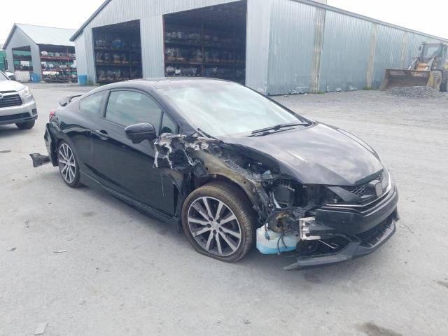 Salvage cars for sale from Copart Montreal Est, QC: 2015 Honda Civic SI