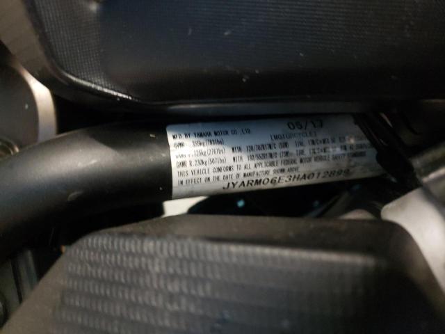 2017 YAMAHA FZ07 JYARM06E3HA012899