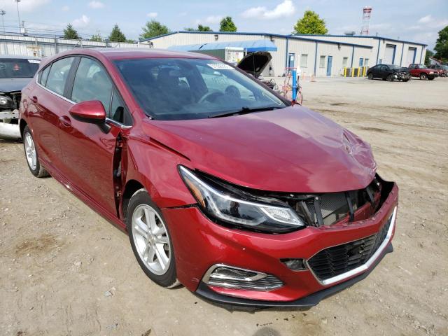 Salvage cars for sale from Copart Finksburg, MD: 2017 Chevrolet Cruze LT