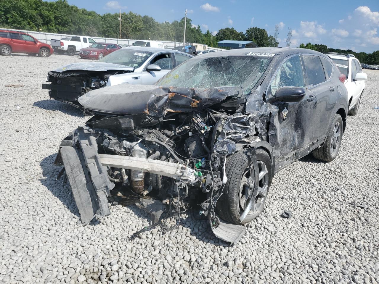 5J6RW1H59JL011598 2018 Honda Cr-V Ex