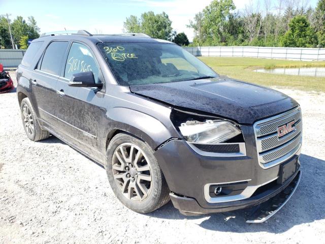 Salvage cars for sale from Copart Leroy, NY: 2013 GMC Acadia DEN
