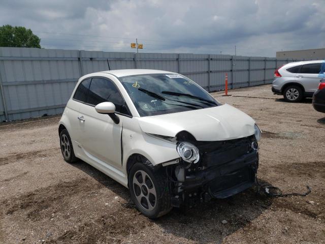 Fiat 500 salvage cars for sale: 2015 Fiat 500 Electr