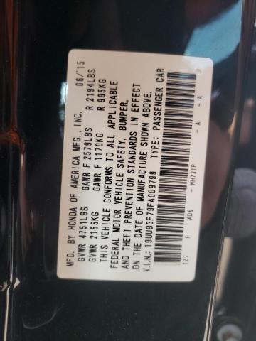 2015 ACURA TLX ADVANC 19UUB3F79FA009799