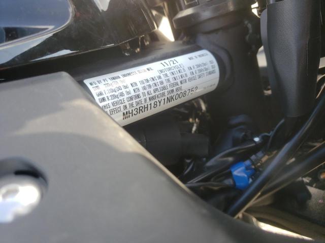 2022 YAMAHA YZFR3 A MH3RH18Y1NK008752