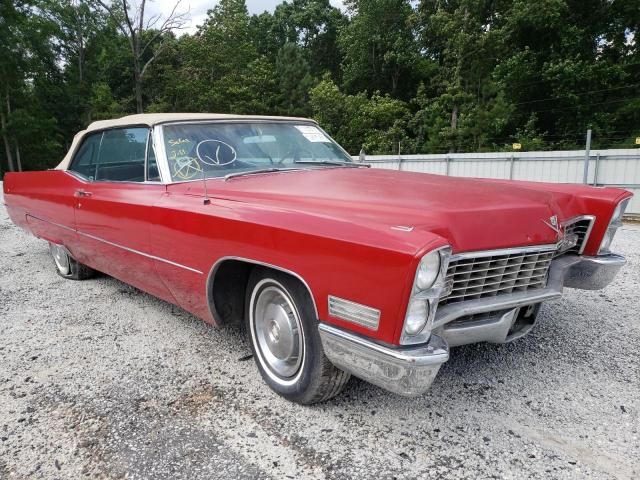 Cadillac Deville salvage cars for sale: 1967 Cadillac Deville