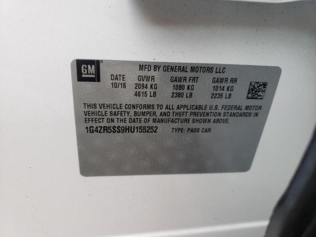2017 BUICK LACROSSE P - 1G4ZR5SS9HU155252