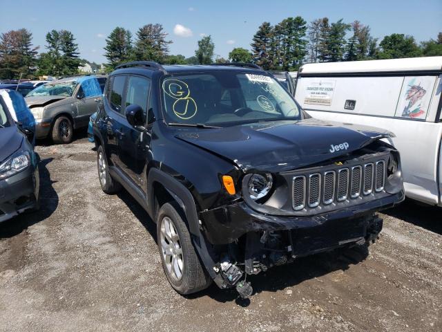 Salvage cars for sale from Copart Finksburg, MD: 2017 Jeep Renegade L