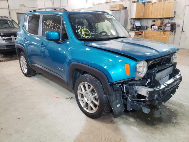 Salvage cars for sale from Copart Columbia, MO: 2020 Jeep Renegade L