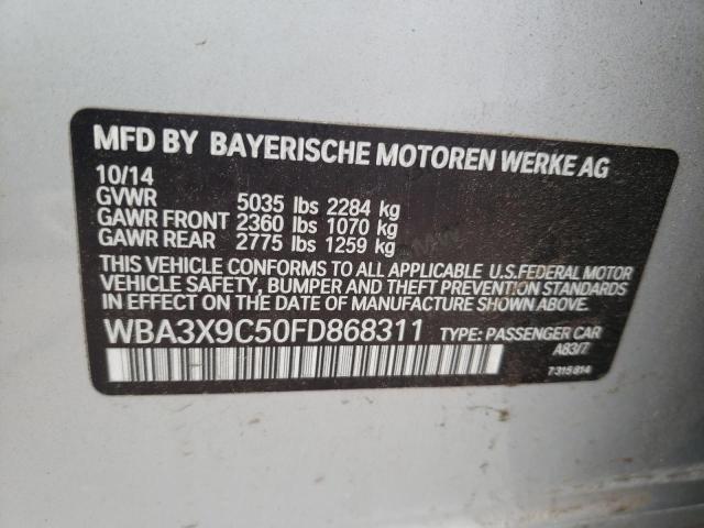 2015 BMW 335 XIGT WBA3X9C50FD868311