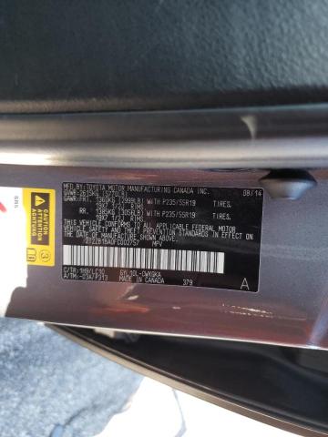 2015 LEXUS RX 450H 2T2ZB1BA0FC002757