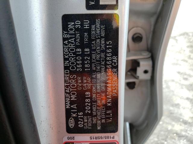 2016 KIA RIO LX - KNADM4A39G6686615