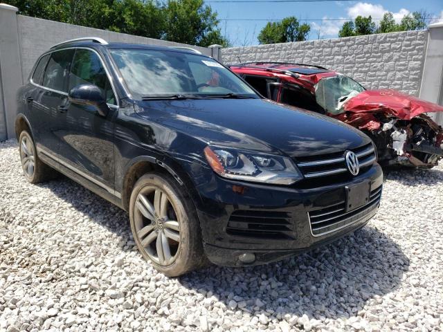 Salvage cars for sale at Franklin, WI auction: 2012 Volkswagen Touareg V6