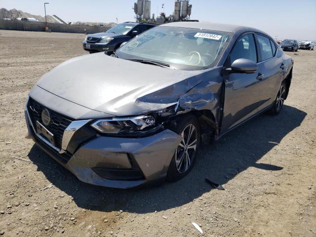 NISSAN SENTRA 2020 GRAY Photo 2