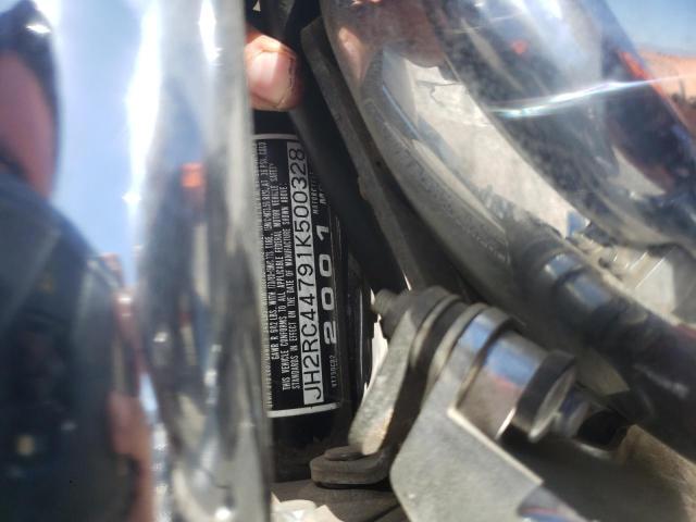 2001 HONDA SHADOW JH2RC44791K500328