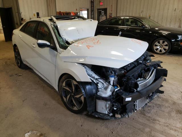 Salvage cars for sale from Copart Lyman, ME: 2021 Hyundai Elantra SE