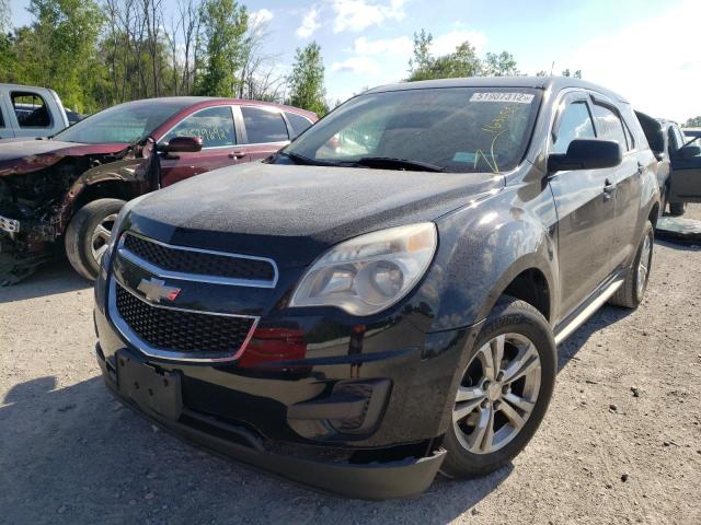 CHEVROLET EQUINOX 2012 BLACK Photo 2
