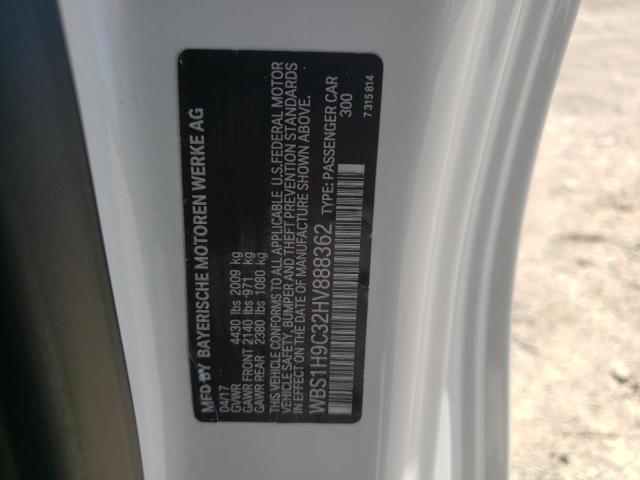 2017 BMW M2 WBS1H9C32HV888362