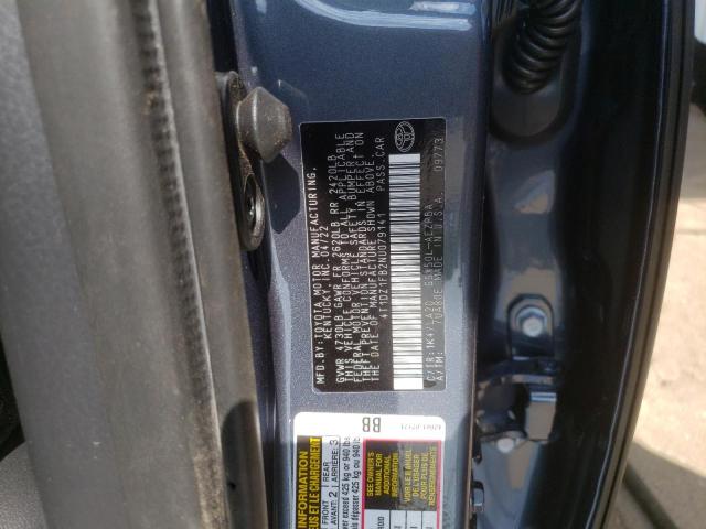 2022 TOYOTA AVALON LIM 4T1DZ1FB2NU079141