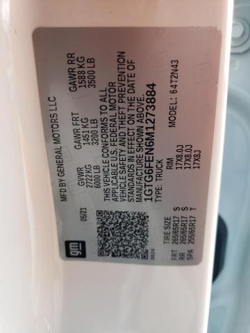 2021 GMC CANYON AT4 1GTG6FEN6M1273884
