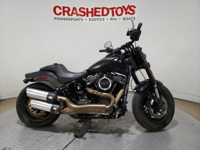 Salvage motorcycles for sale at Dallas, TX auction: 2018 Harley-Davidson Fxfb FAT B