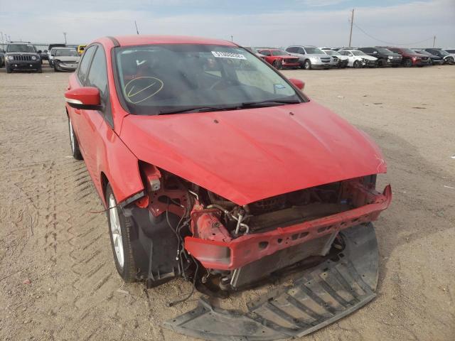 Salvage cars for sale from Copart Amarillo, TX: 2015 Ford Focus SE