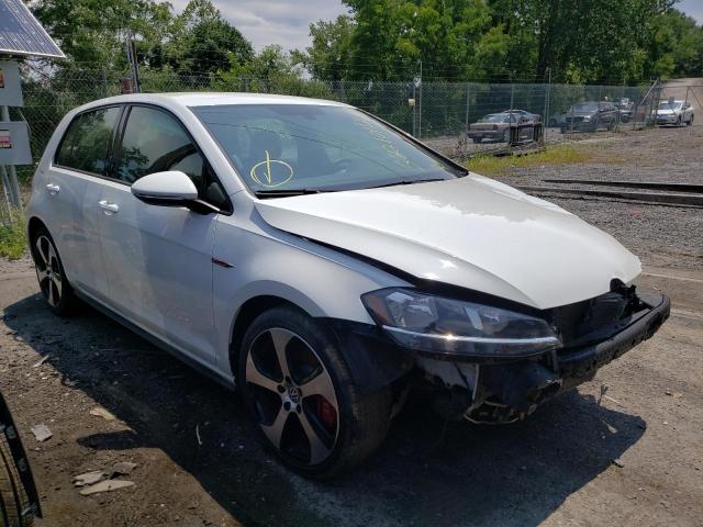 Salvage cars for sale at Marlboro, NY auction: 2019 Volkswagen GTI S