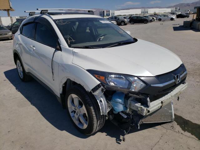 Salvage cars for sale at Las Vegas, NV auction: 2016 Honda HR-V EXL