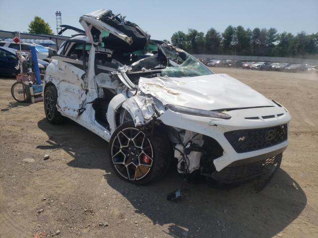 Salvage cars for sale from Copart Finksburg, MD: 2022 Hyundai Kona N Base