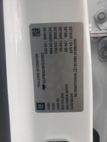 2019 GMC SIERRA 3GTP8DED9KG120520