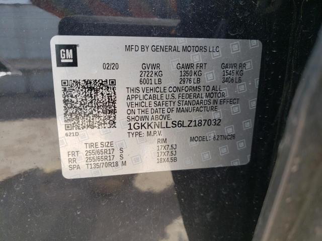 2020 GMC ACADIA AT4 1GKKNLLS6LZ187032