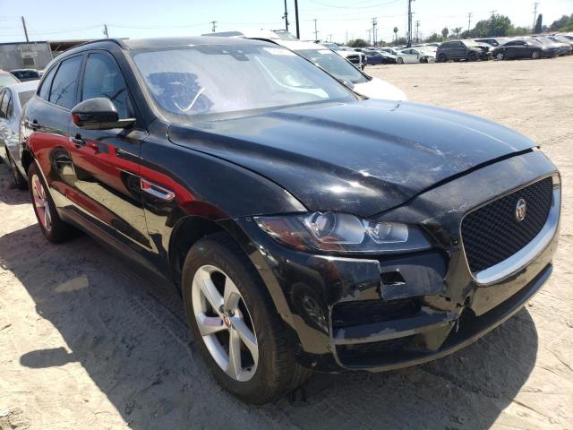 Salvage cars for sale from Copart Los Angeles, CA: 2017 Jaguar F-PACE Premium