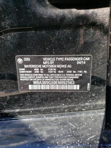 WBA3B9G59ENR92563 BMW 335 XI