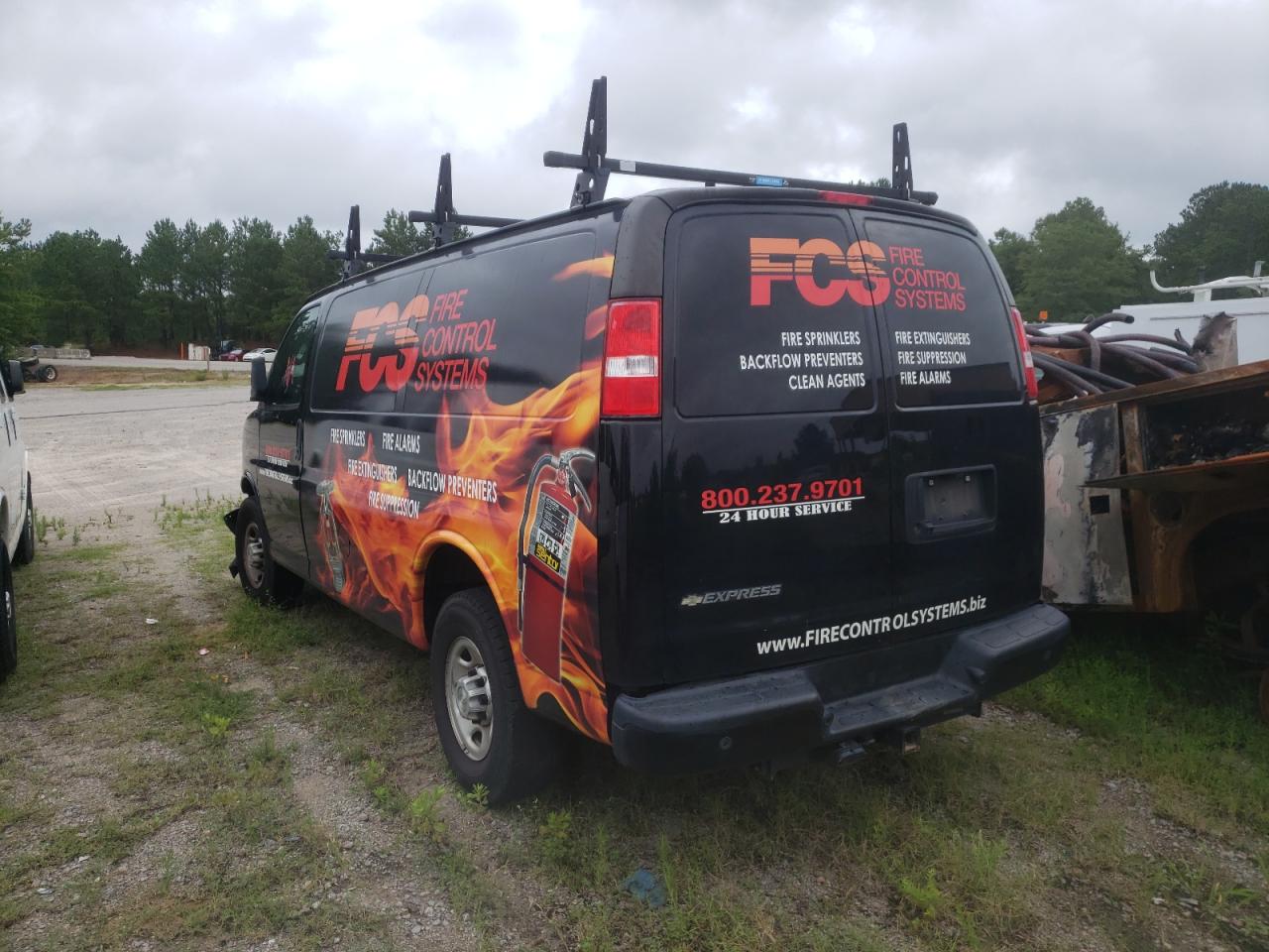 1GCWGAFG7K1240093 CHEVROLET EXPRESS 2019