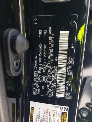 2022 TOYOTA 4RUNNER LI JTEKU5JR1N6001052