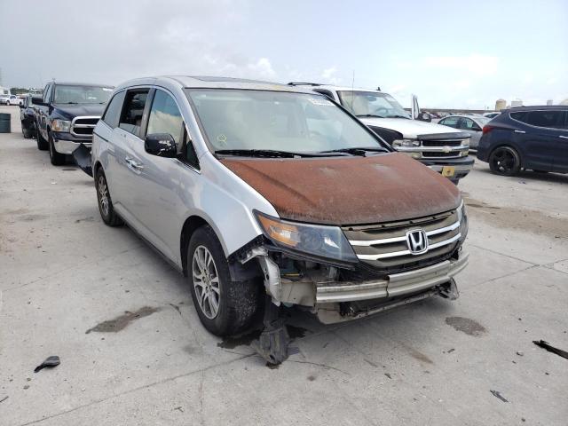 Salvage cars for sale at New Orleans, LA auction: 2011 Honda Odyssey EX