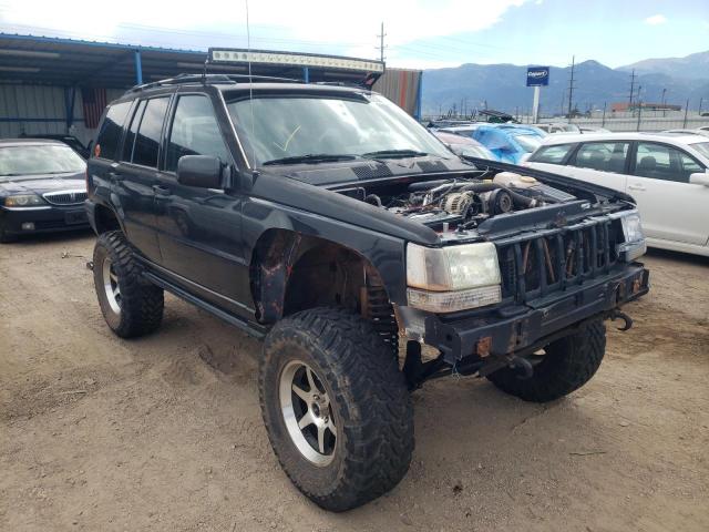 Salvage cars for sale from Copart Colorado Springs, CO: 1998 Jeep Grand Cherokee
