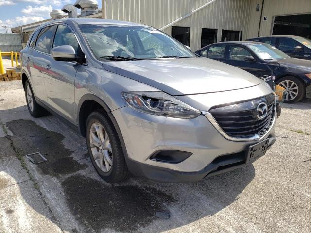 Salvage cars for sale at Dyer, IN auction: 2014 Mazda CX-9 Touring