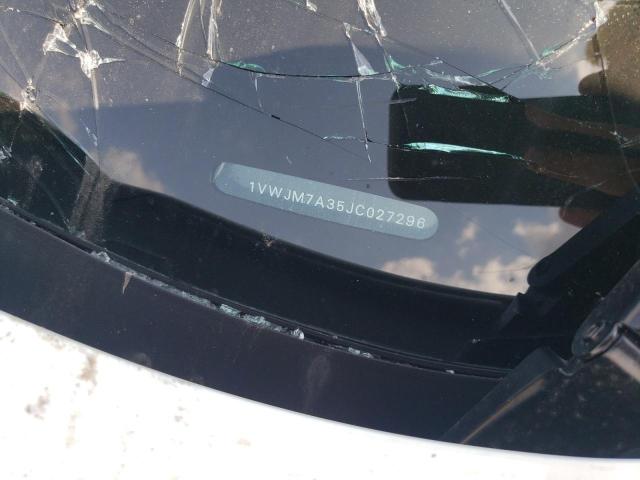 2018 VOLKSWAGEN PASSAT GT 1VWJM7A35JC027296