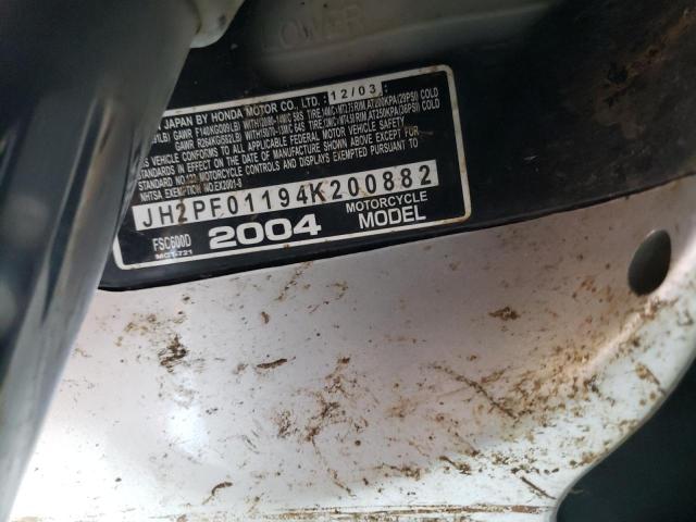 2004 HONDA FSC600 D JH2PF01194K200882