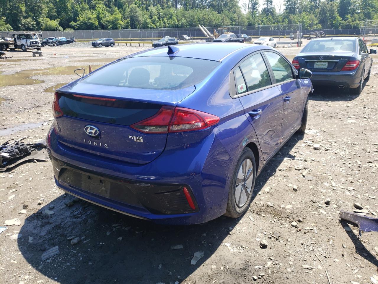 2019 Hyundai Ioniq Blue VIN: KMHC65LC7KU166022 Lot: 52301322