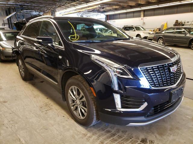 Salvage cars for sale from Copart Wheeling, IL: 2021 Cadillac XT5 Premium