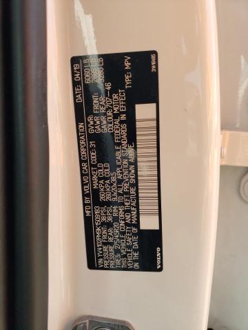 2019 VOLVO XC90 T5 R- YV4102PM9K1509183