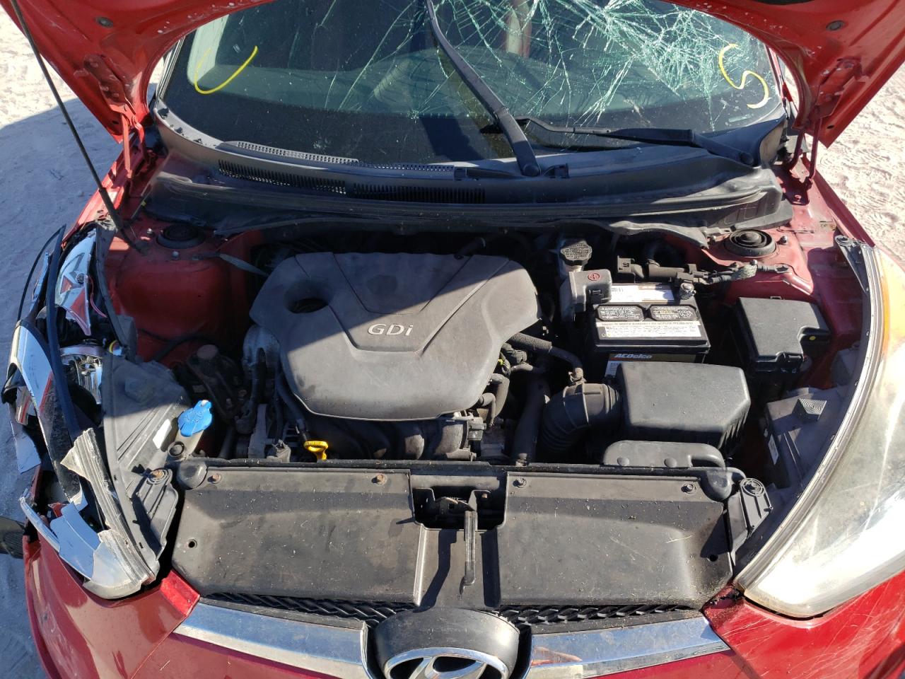 2012 Hyundai Veloster VIN: KMHTC6AD2CU033213 Lot: 52168112