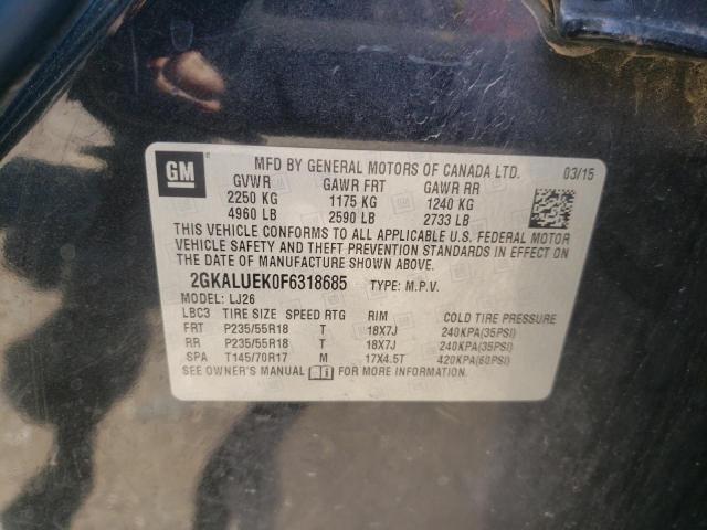 2015 GMC 2500HD 2GKALUEK0F6318685
