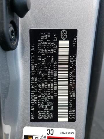 2021 TOYOTA AVALON LIM 4T1NB1BB9MU002294