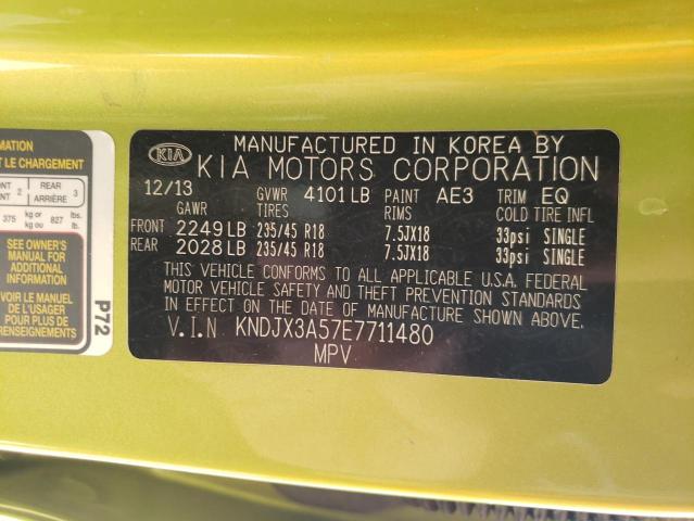 KNDJX3A57E7711480 KIA Soul !