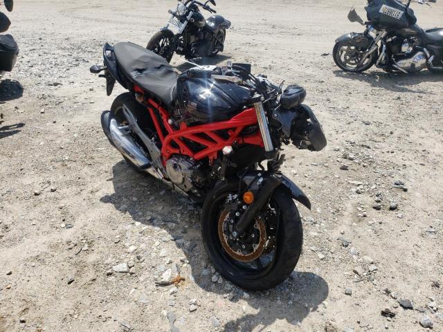 Salvage cars for sale from Copart Hampton, VA: 2014 Suzuki SV650