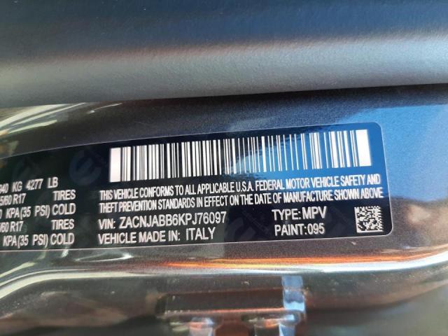 ZACNJABB6KPJ76097 Jeep Renegade Latitude