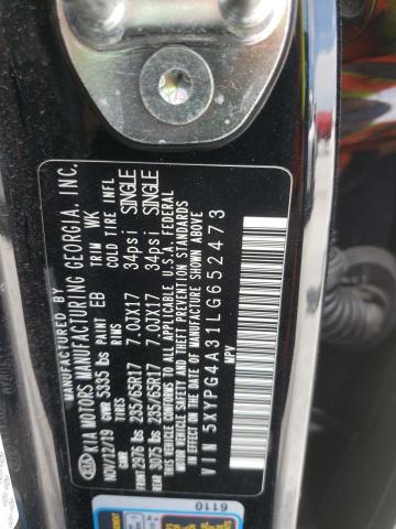 5XYPG4A31LG652473 KIA SORENTO L